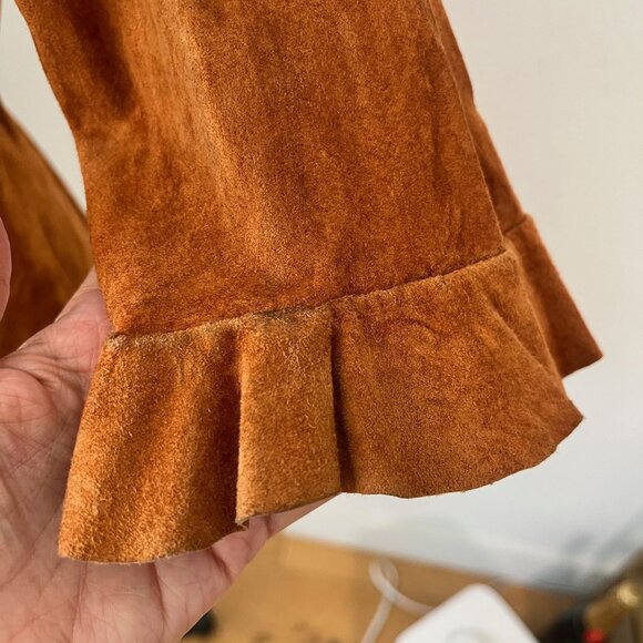 Vintage CLAUDETTE Suede Shirt Size XL - Picture 3 of 10